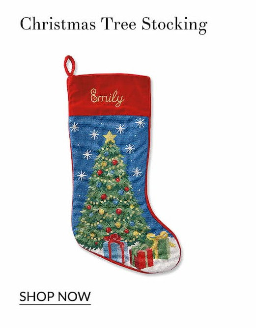 Christmas tree stocking