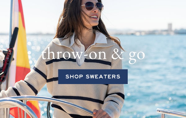 Throw-On & Go - Shop Sweaters