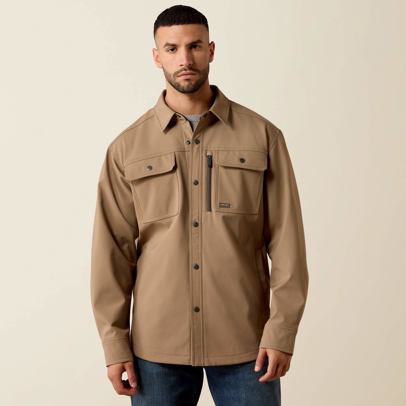Men’s Rebar DuraStretch Utility Softshell Shirt Jacket