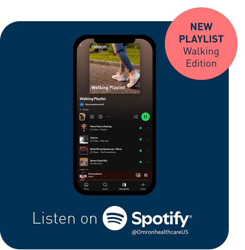 Put on Your Walking Shoes Spotify playlist