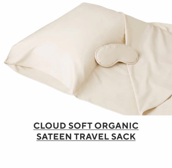 Cloud Soft Organic Sateen Travel Sack