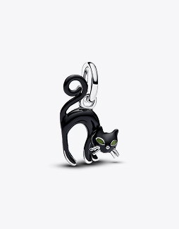 Black Cat Dangle Charm