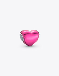 Pink Heart Mini Charm