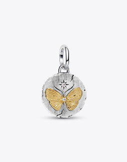 Butterfly Medallion Charm