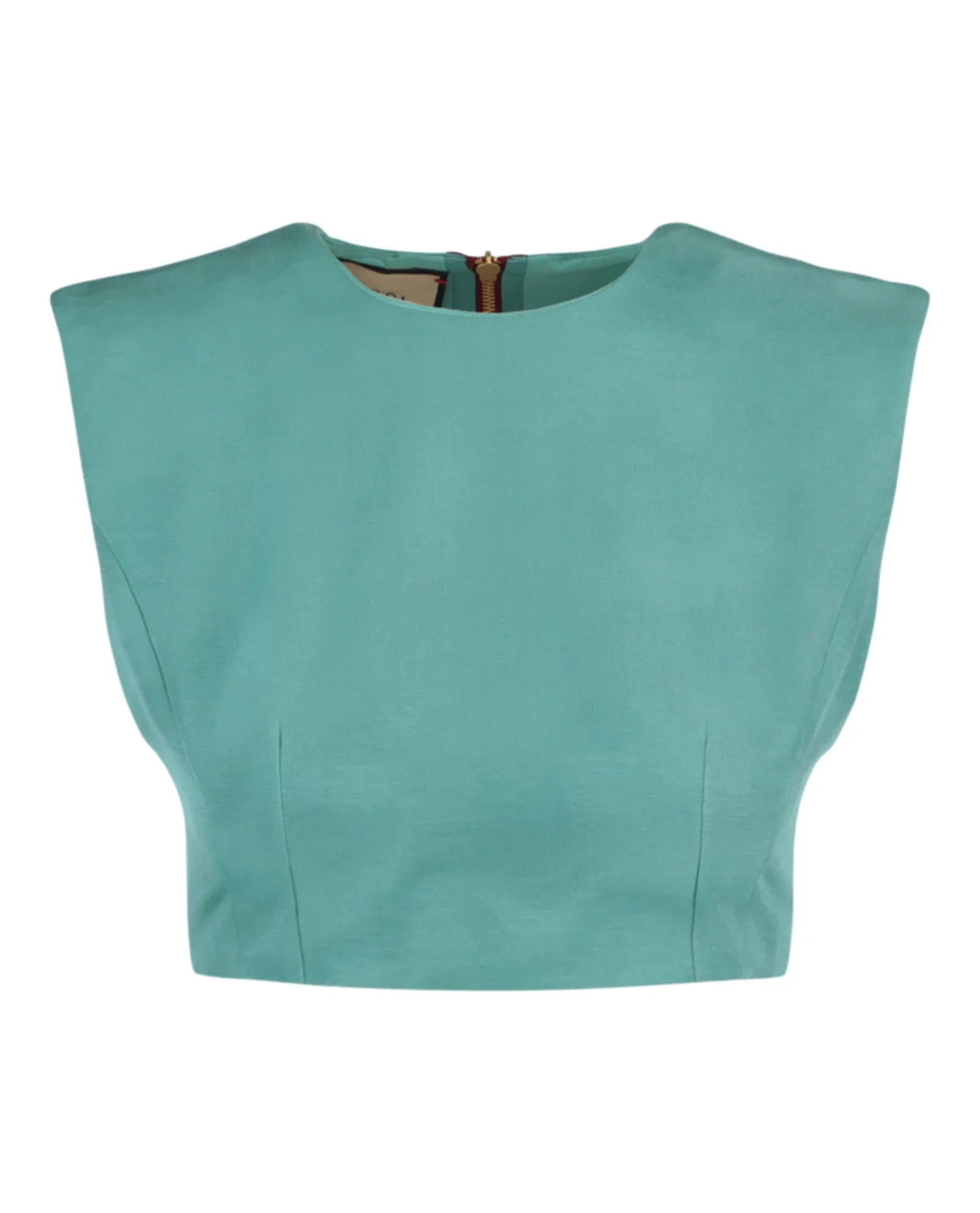 Image of Gucci Cropped Sleeveless Top