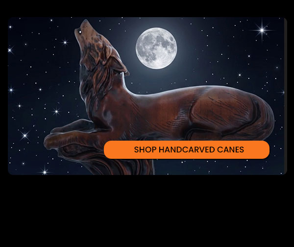 Handcarved Wolf 