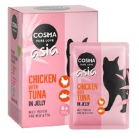  Cosma Asia in Jelly Pouches Saver Pack 24 x 100g