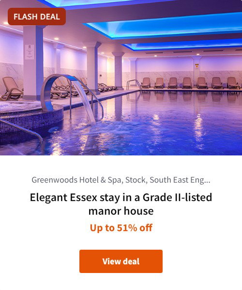 Elegant Essex stay in a Grade II-listed manor house