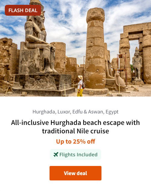 All-inclusive Hurghada beach escape with traditional Nile cruise