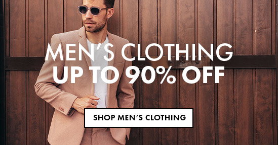 Extra 15% Off Select Men's Clothing