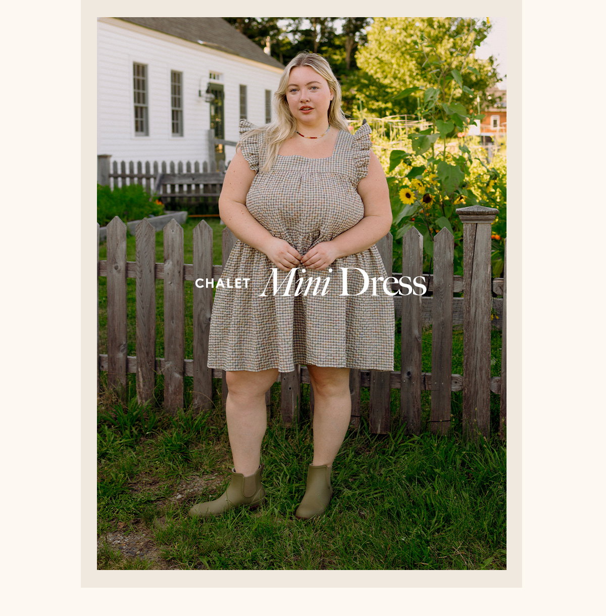 New Chalet Mini Dress