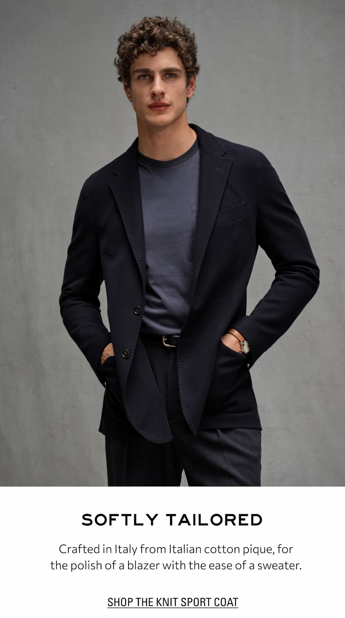 SHOP THE KNIT SPORT COAT