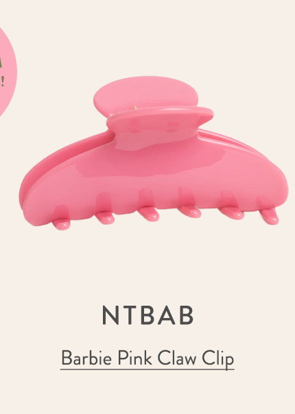 Barbie Pink Claw Clip 