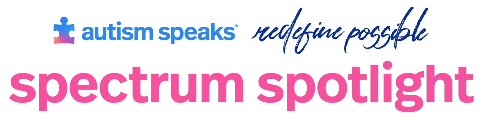 Autism Speaks Spectrum Spotlight logo