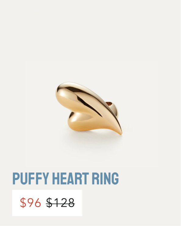 puffy heart ring