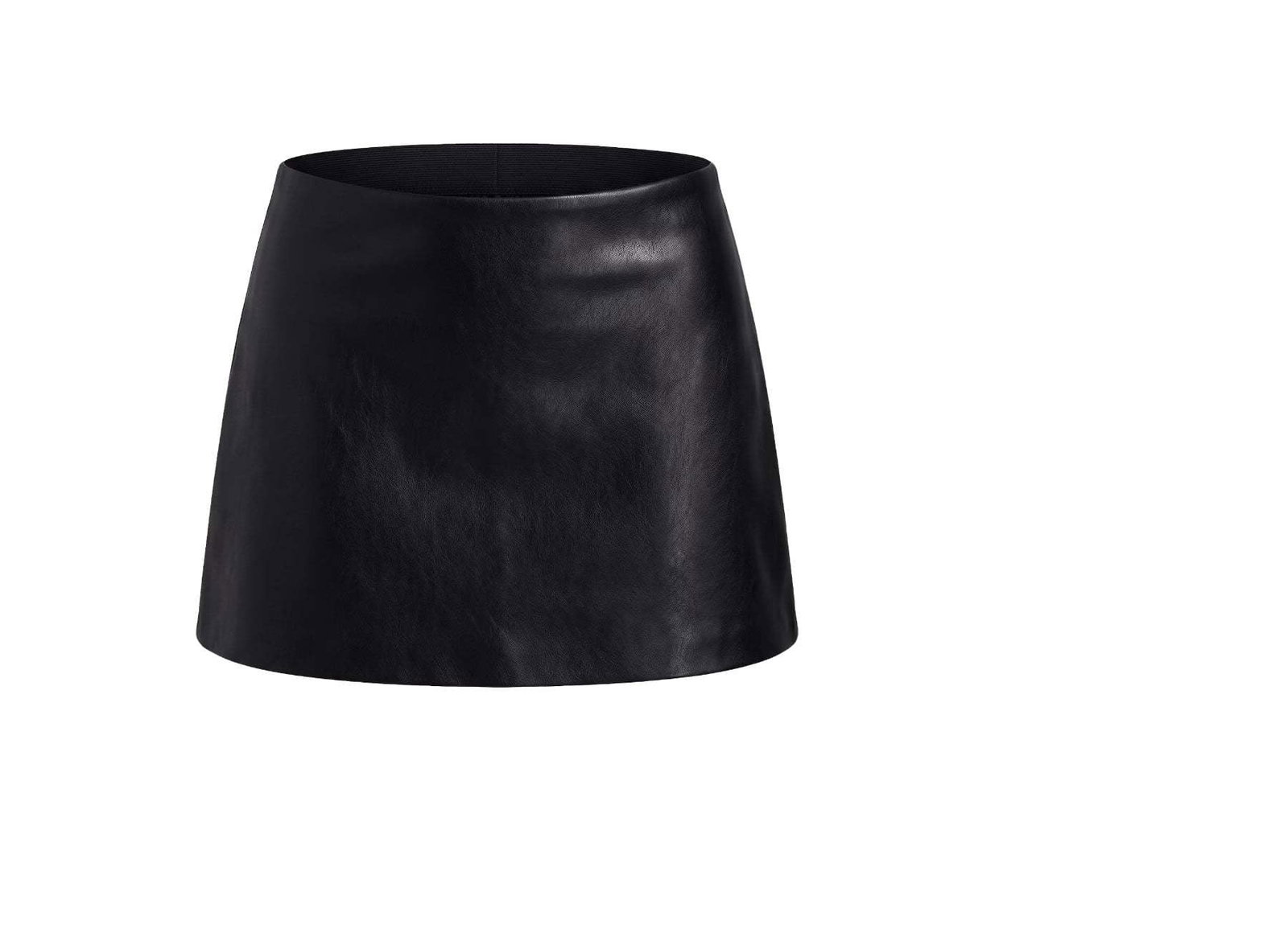 Stacie Faux Leather Mini Skort