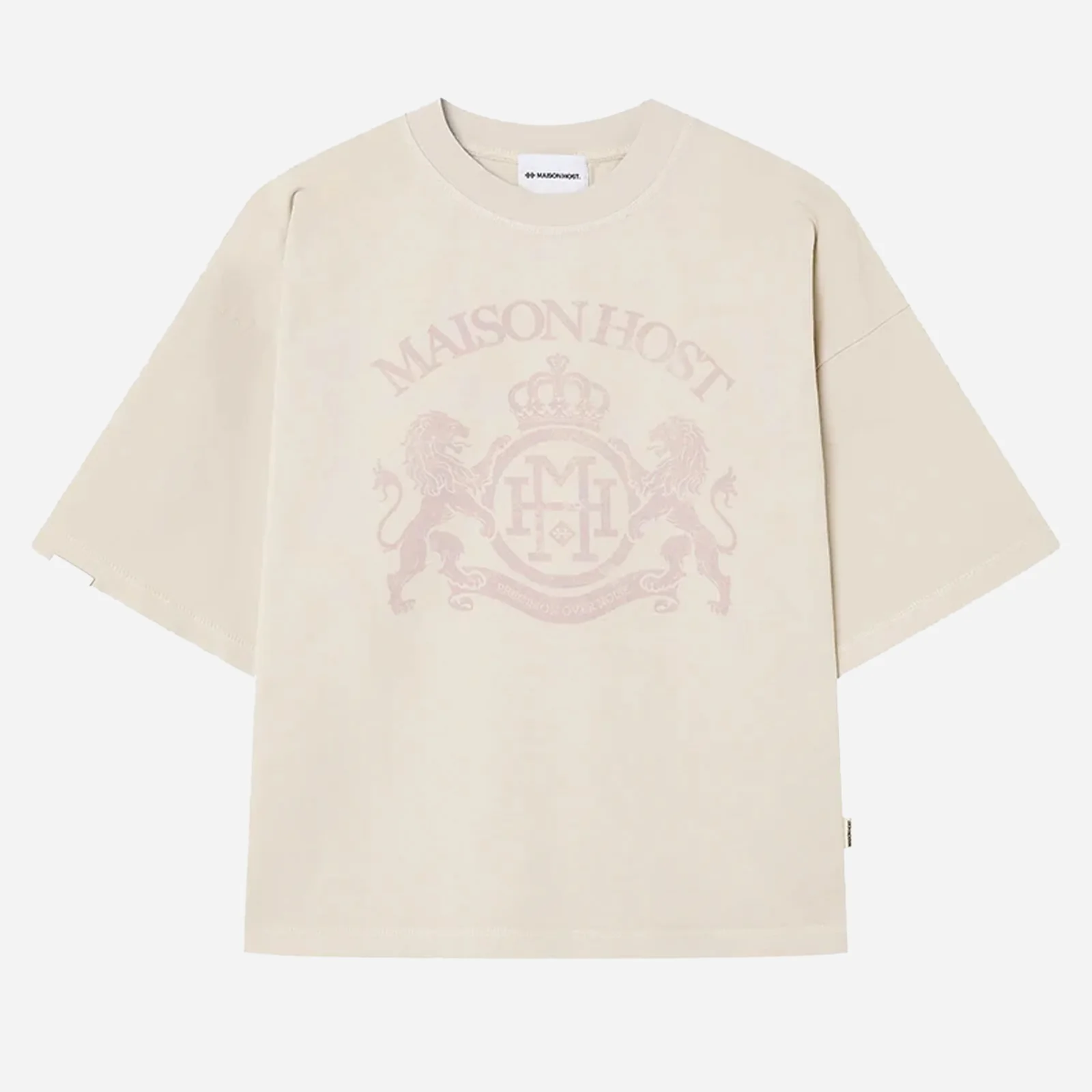 Maison Host Crest Tee 2CRST-SND - 3XS