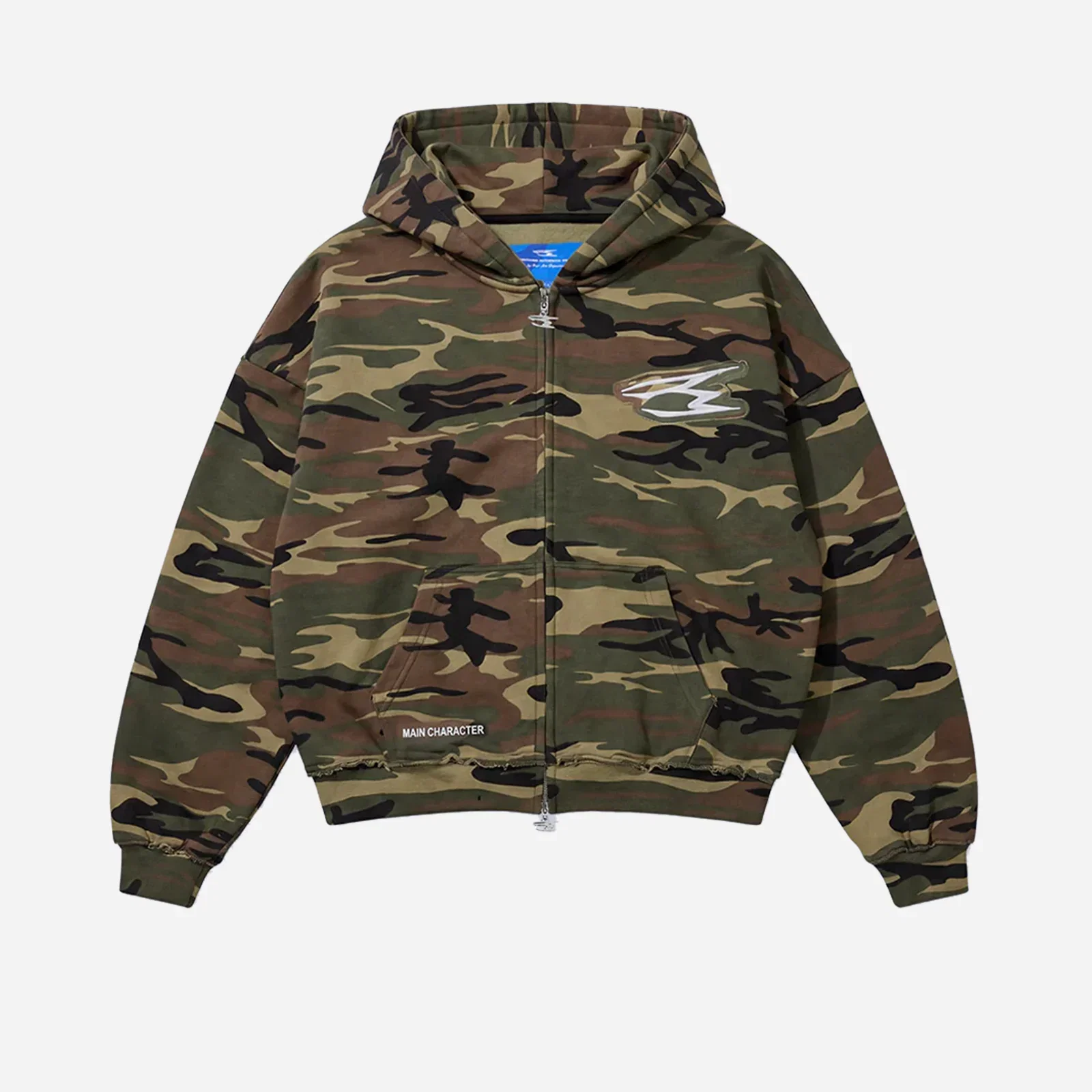 noemotions Camo Zip Up NEF26CZU-CMO - 3XS