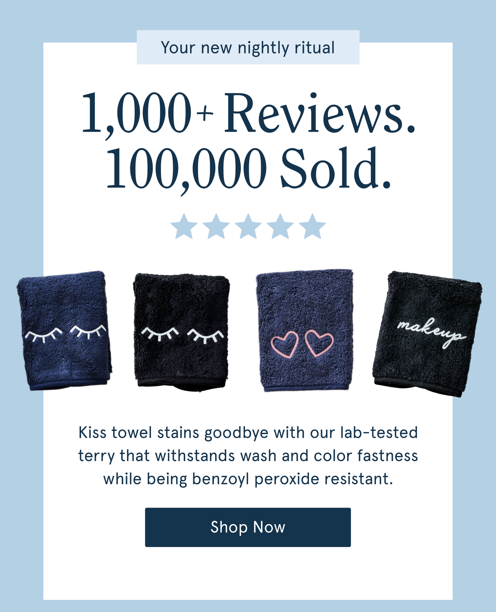 Makeup towels