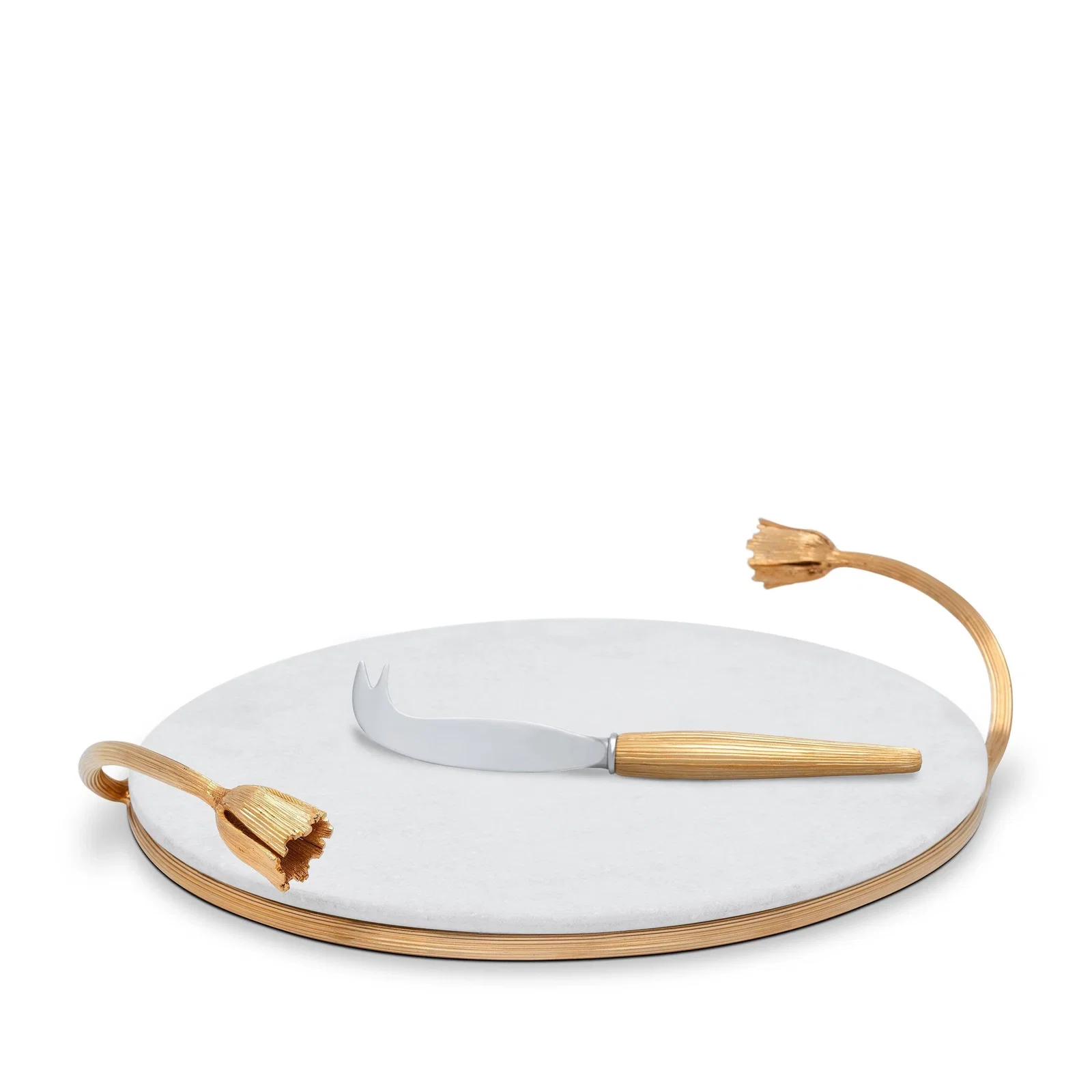 Image of Deco Leaves Cheese Serving Set