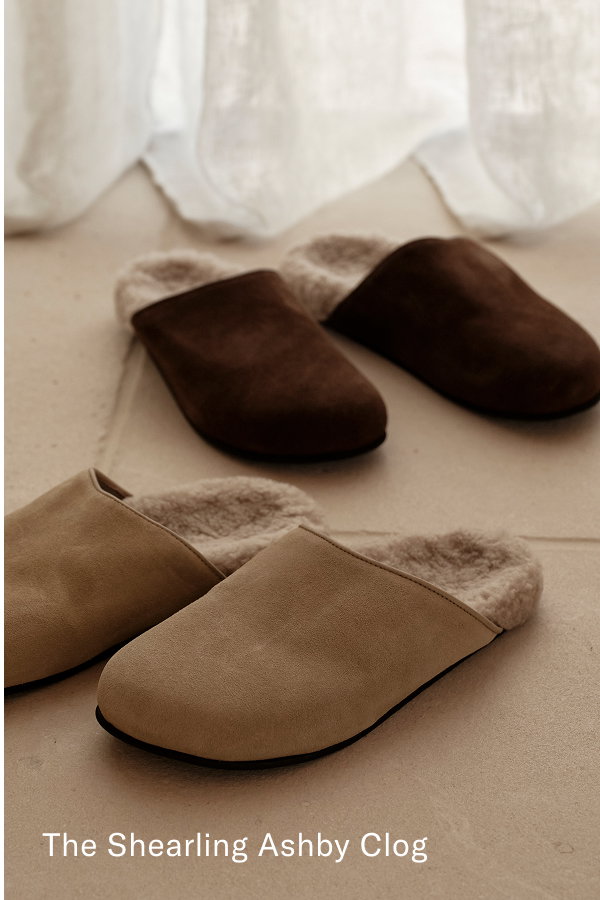 Shearling Ashby Clog