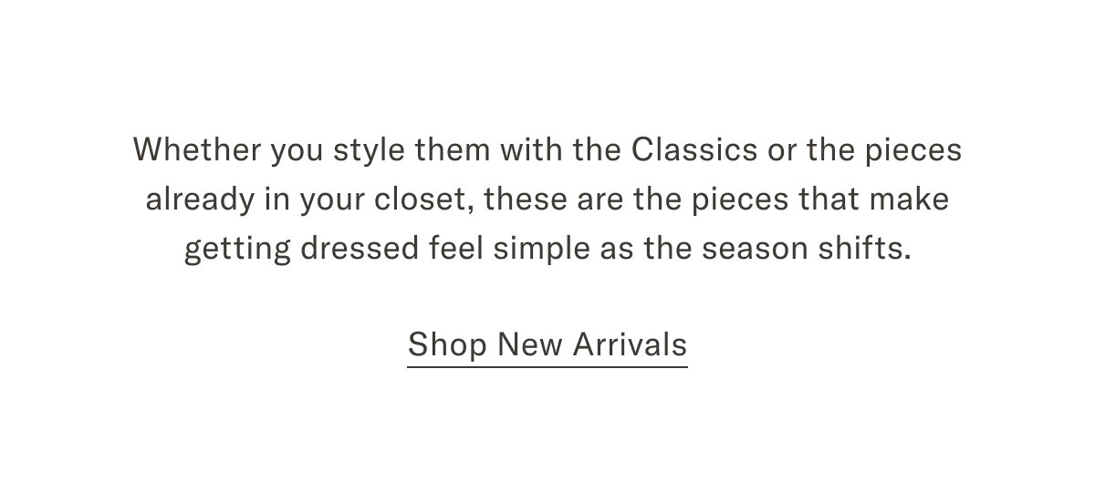 New Arrivals