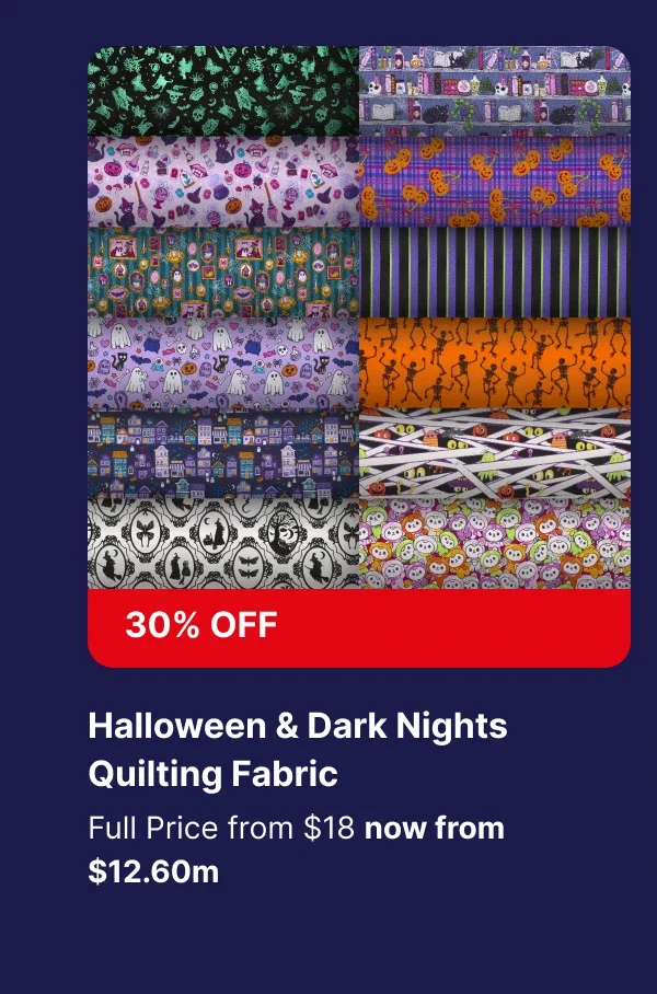 Halloween Quilting Fabrics