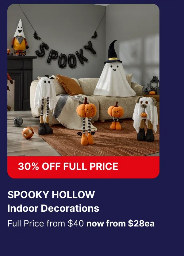 SPOOKY HOLLOW Indoor Decorations