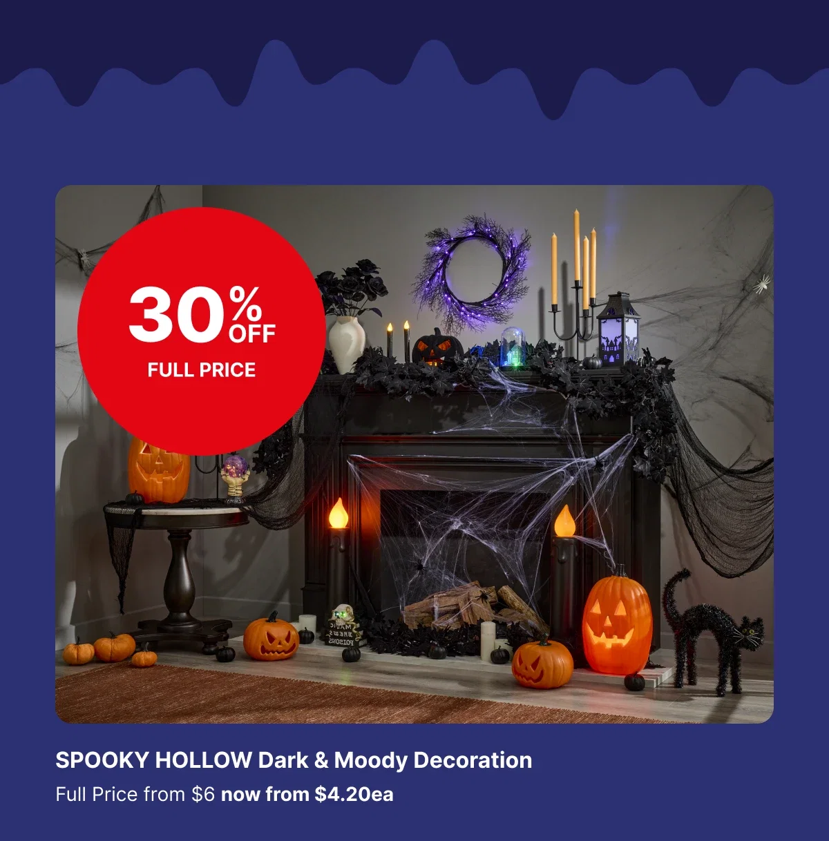 SPOOKY HOLLOW Dark & Moody Decoration