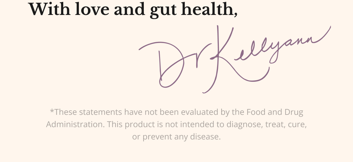 With love and gut health, DKA