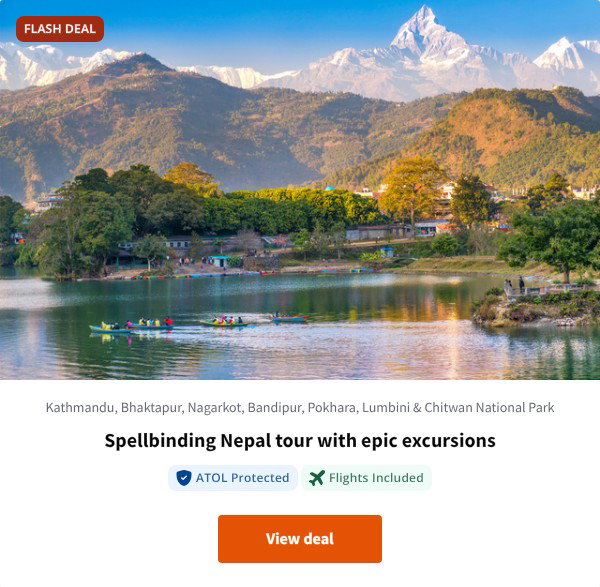 Spellbinding Nepal tour with epic excursions