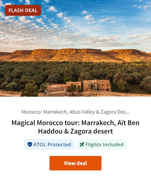 Magical Morocco tour: Marrakech, Aït Ben Haddou &amp; Zagora desert