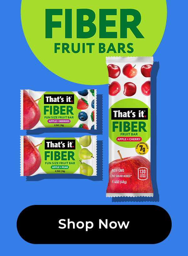 Fiber Fruit Bars