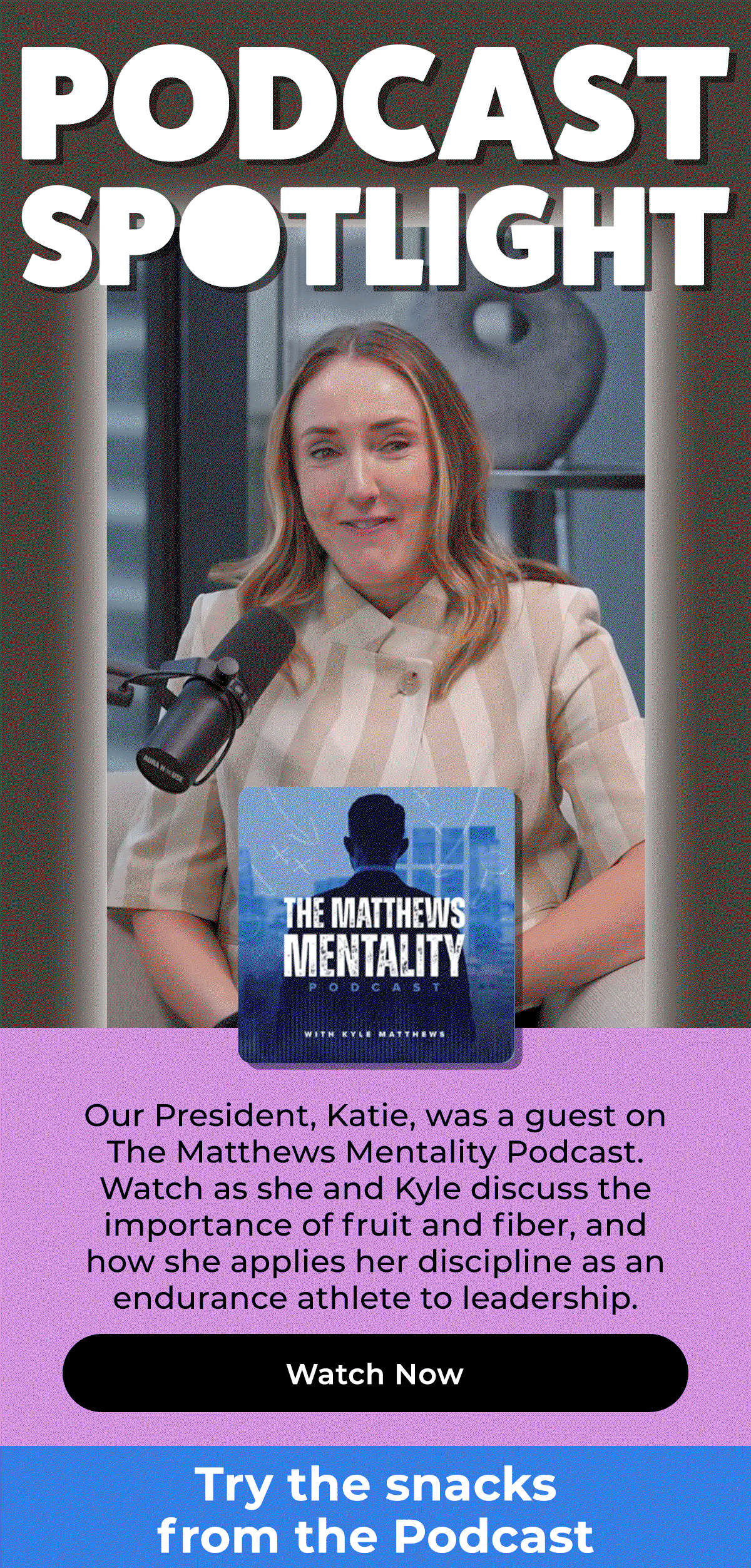 Podcast Spotlight- President Katie Eshuys