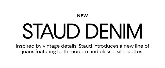 New Staud Denim