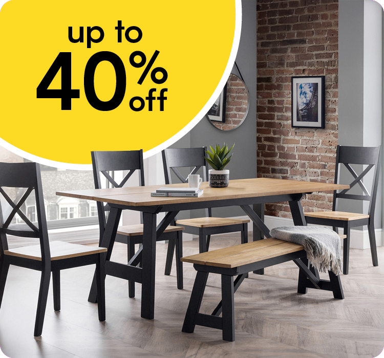 up to 40% off