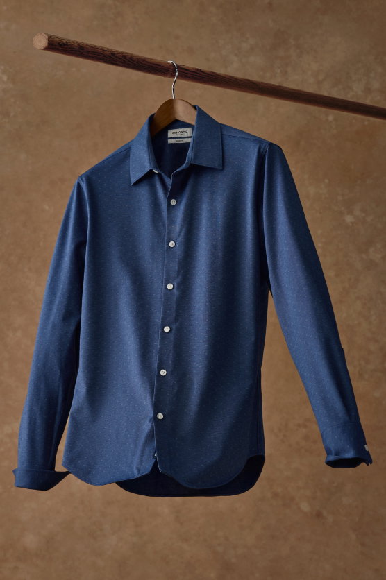 Tech Pique Button Down Shirt