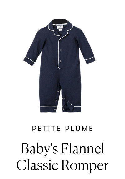 Baby's Flannel Classic Romper