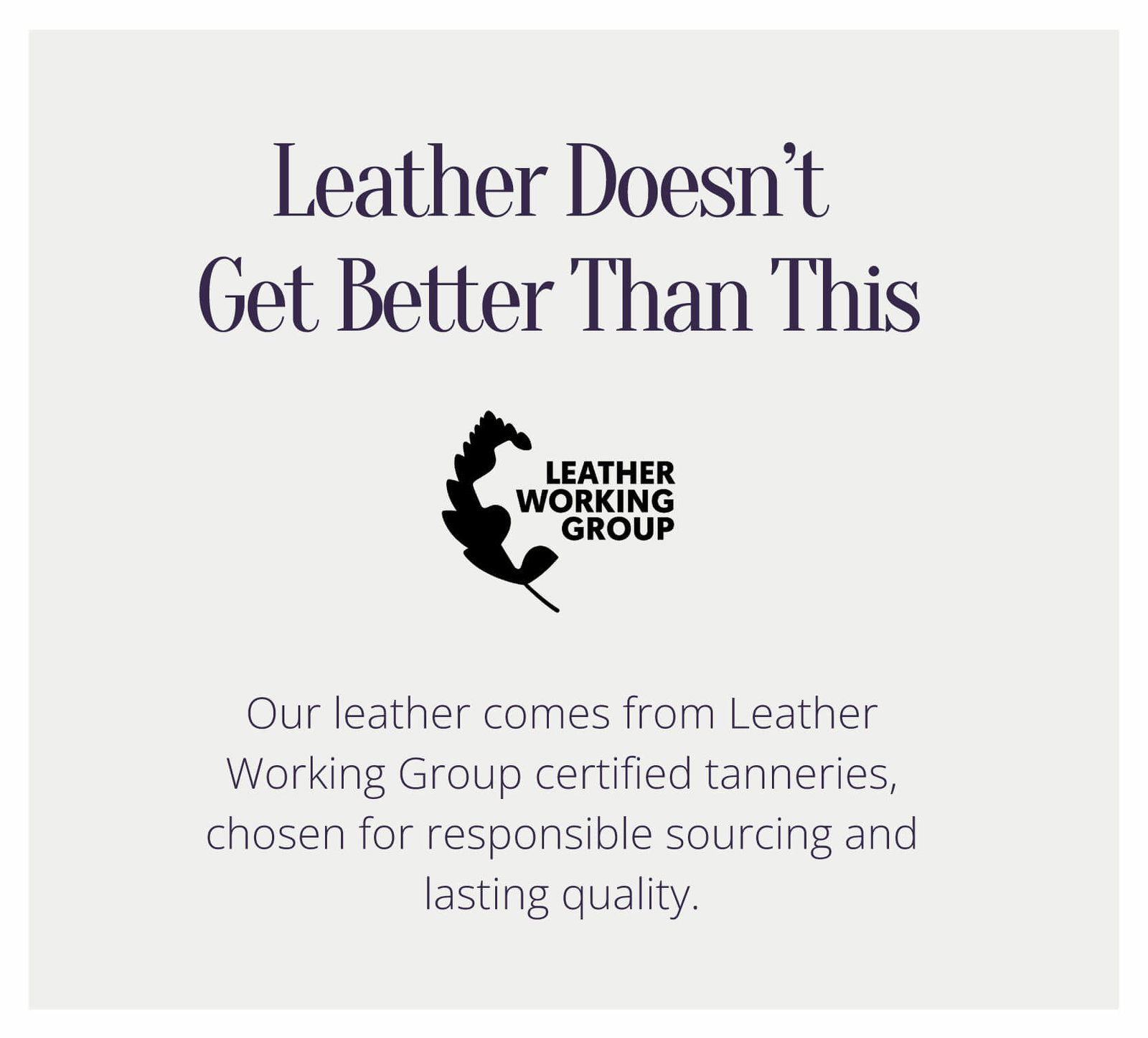 Leather Doesn’t Get Better Than This