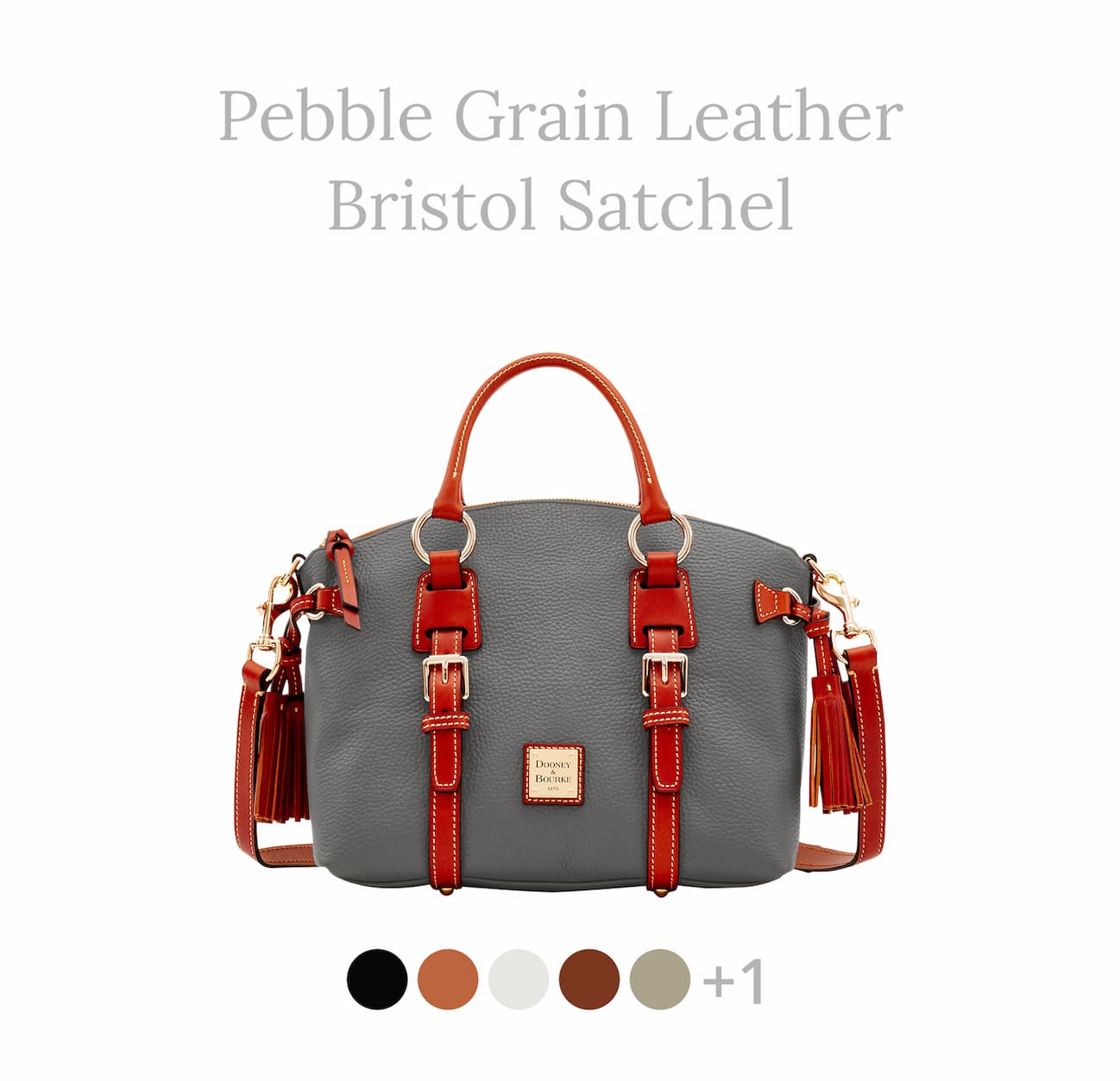 Pebble Grain Bristol Satchel