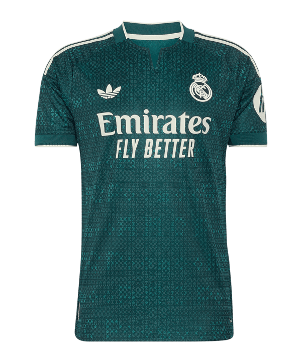 adidas Real Madrid Authentic Trikot Away 2026/2027 Grün