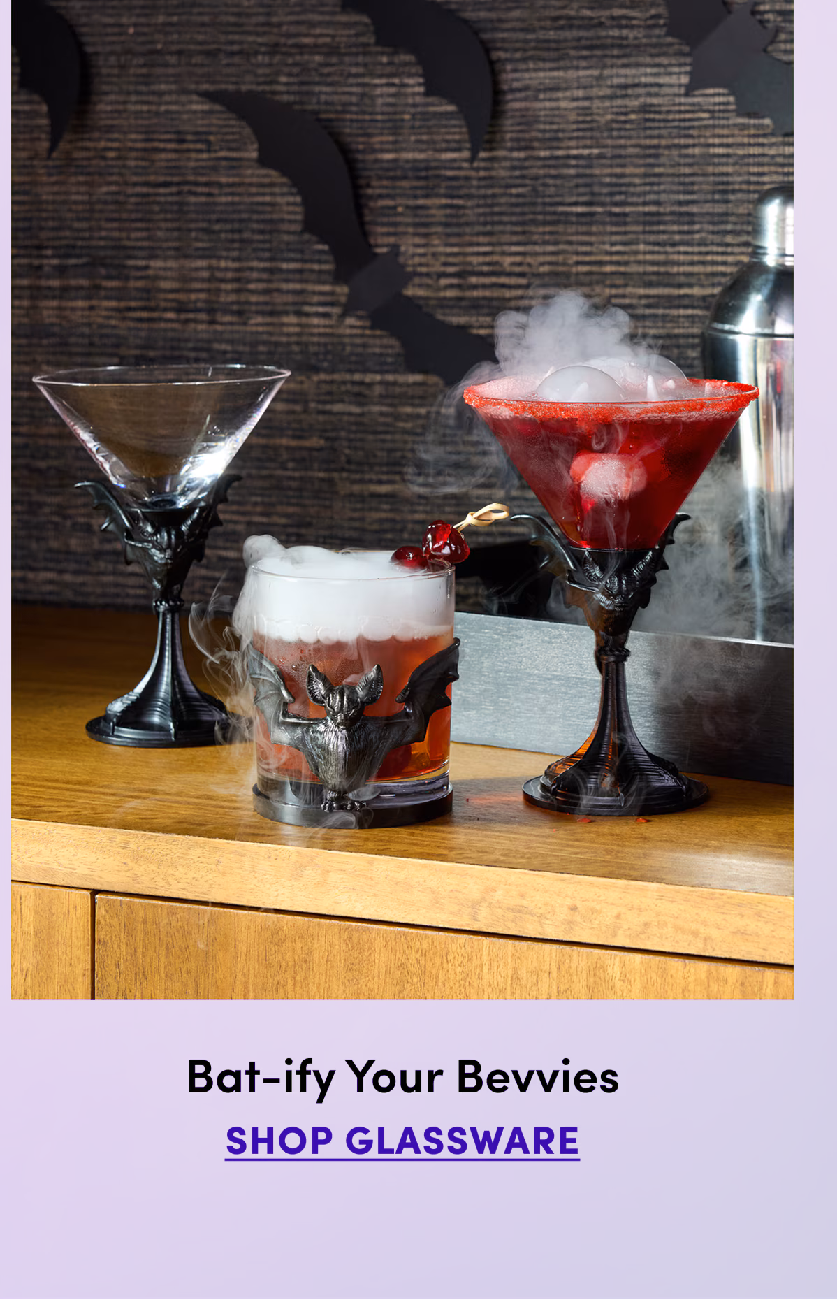 Bat-ify Your Bevvies | Shop Glassware