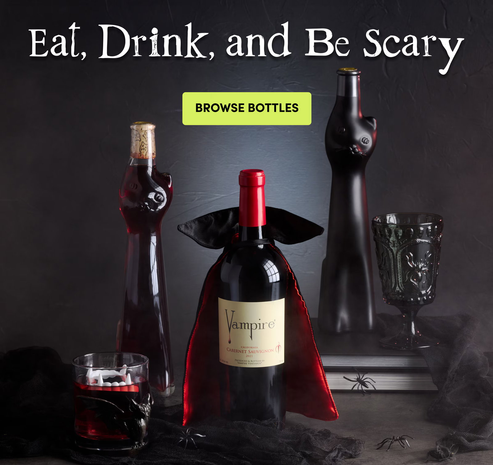 Eat, Drink, and Be Scary | BROWSE BOTTLES