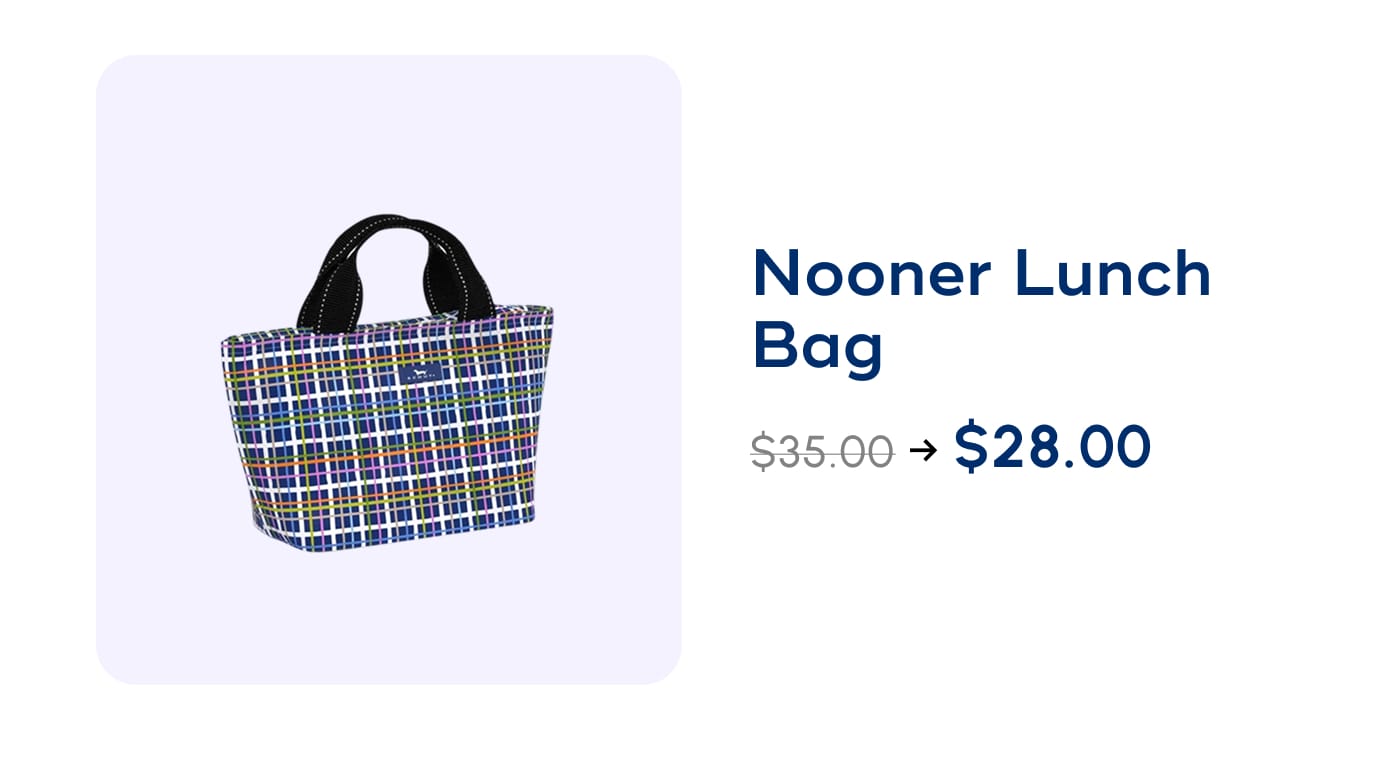 Nooner Lunch Bag. $35.00 → $28.00