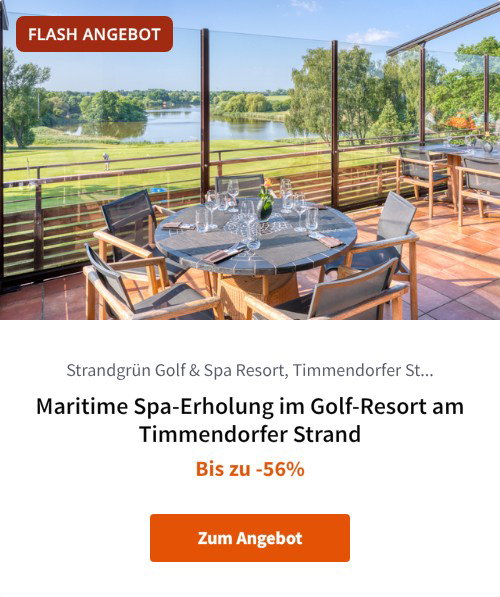 Maritime Spa-Erholung im Golf-Resort am Timmendorfer Strand