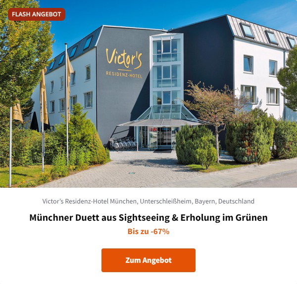 Münchner Duett aus Sightseeing & Erholung im Grünen