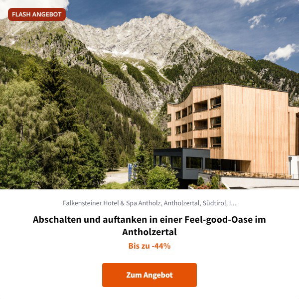 Abschalten und auftanken in einer Feel-good-Oase im Antholzertal