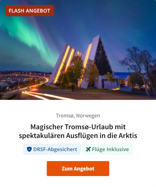 Magischer Tromsø-Urlaub mit spektakulären Ausflügen in die Arktis