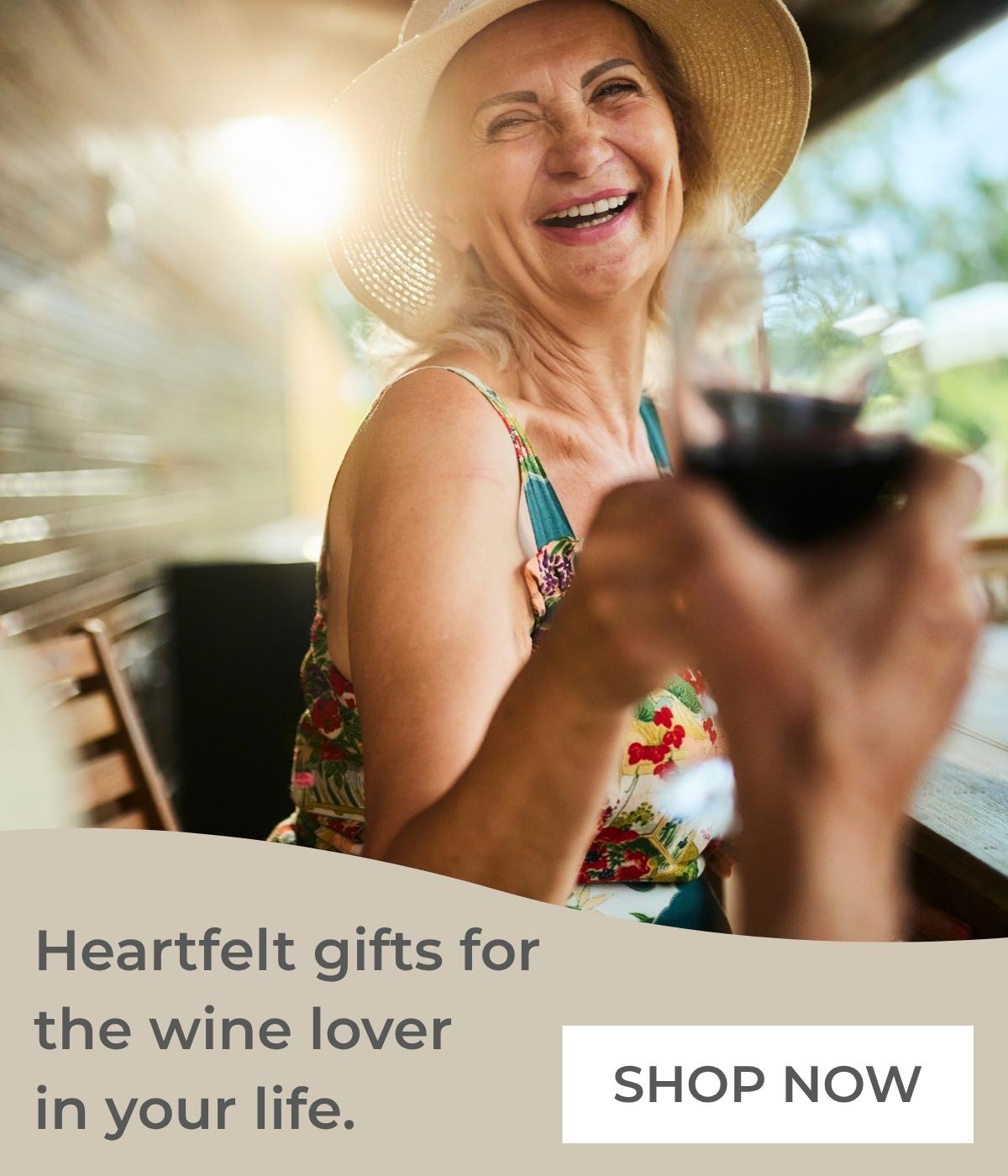 Heartfelt gifts for the wine lover in your life