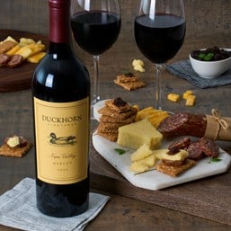 Image of Duckhorn Vineyards Napa Valley Merlot Wine And Charcuterie